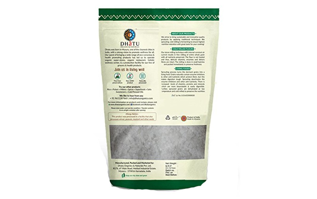 Dhatu Natural Sea Salt - White    Pack  500 grams